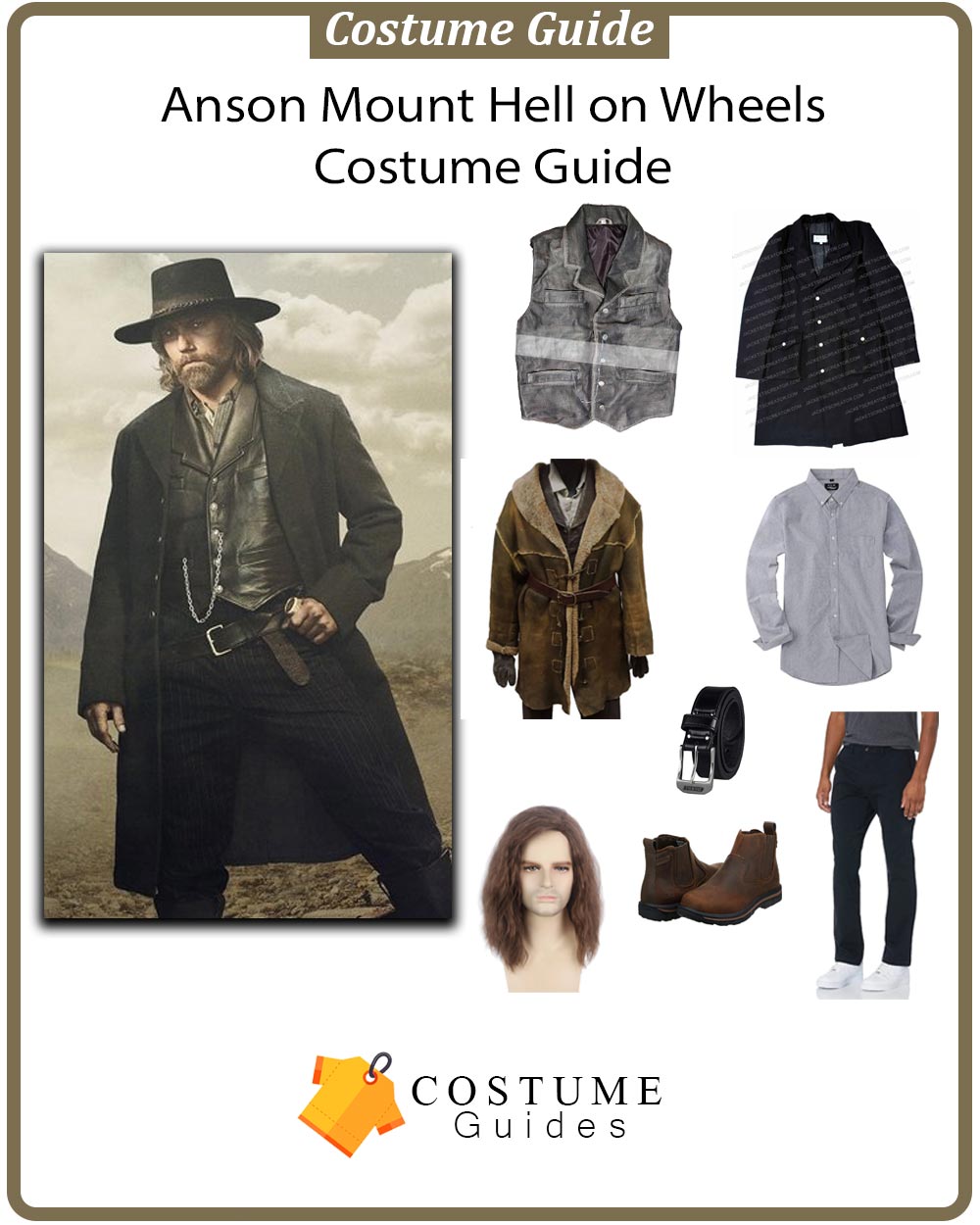 Anson Mount Hell on Wheels Costume Guide