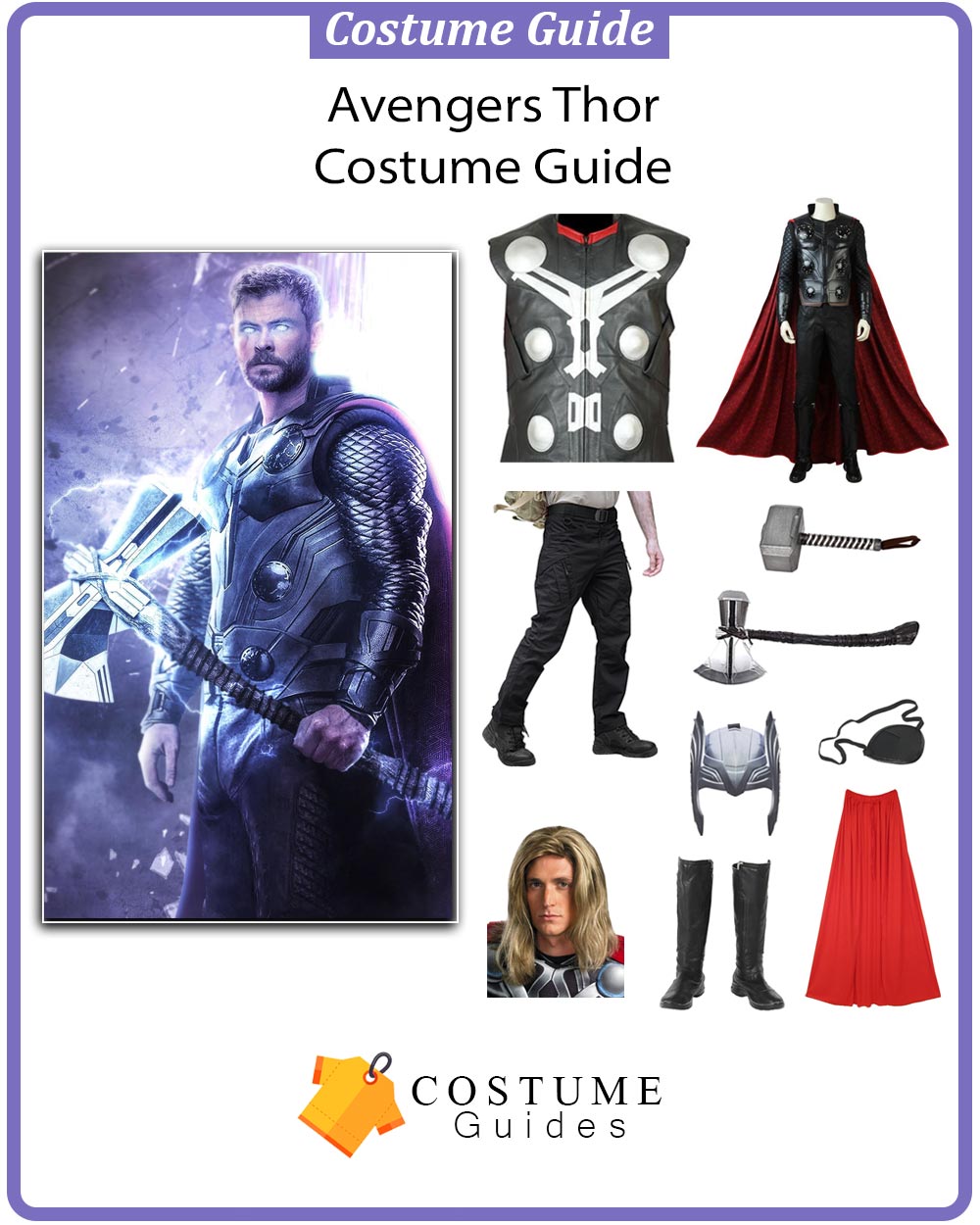 Chris Hemsworth Avengers Thor Costume Guide