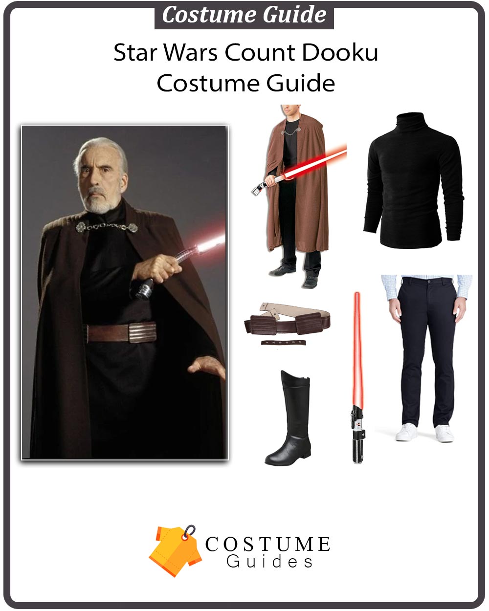 Count Dooku Star Wars Costume Guide