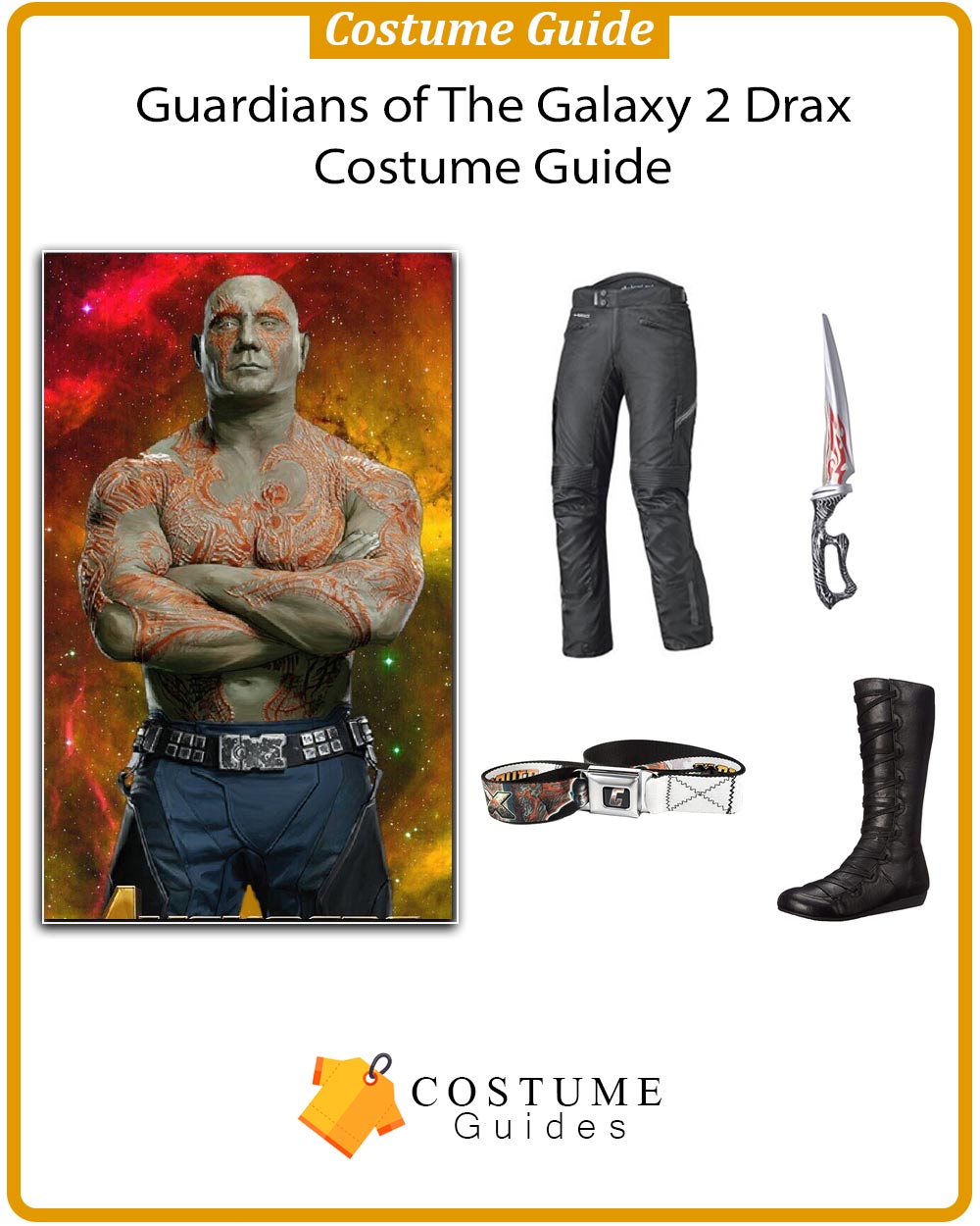 Drax Guardians of The Galaxy 2 Costume Guide