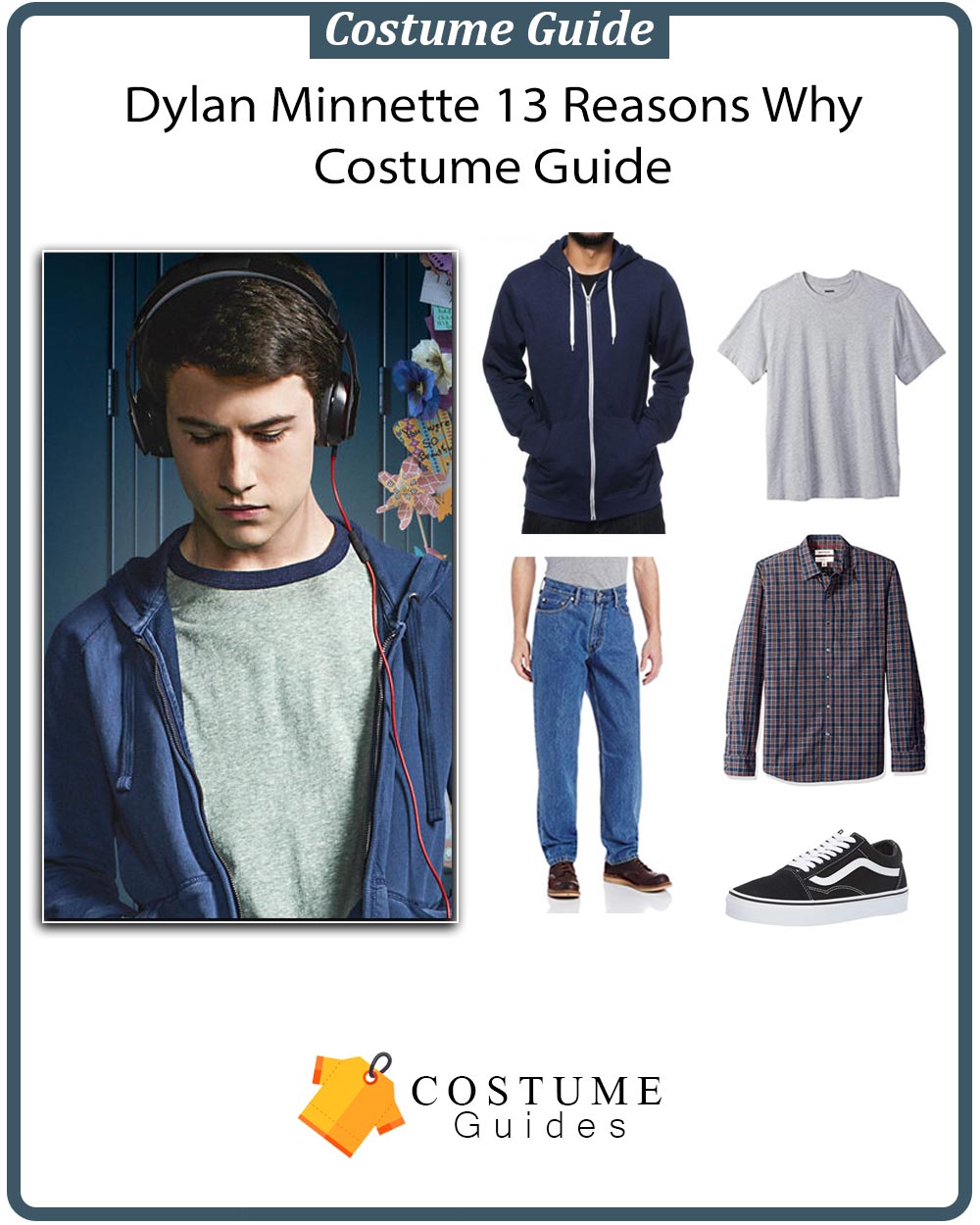 Dylan Minnette 13 Reasons Why Costume Guide