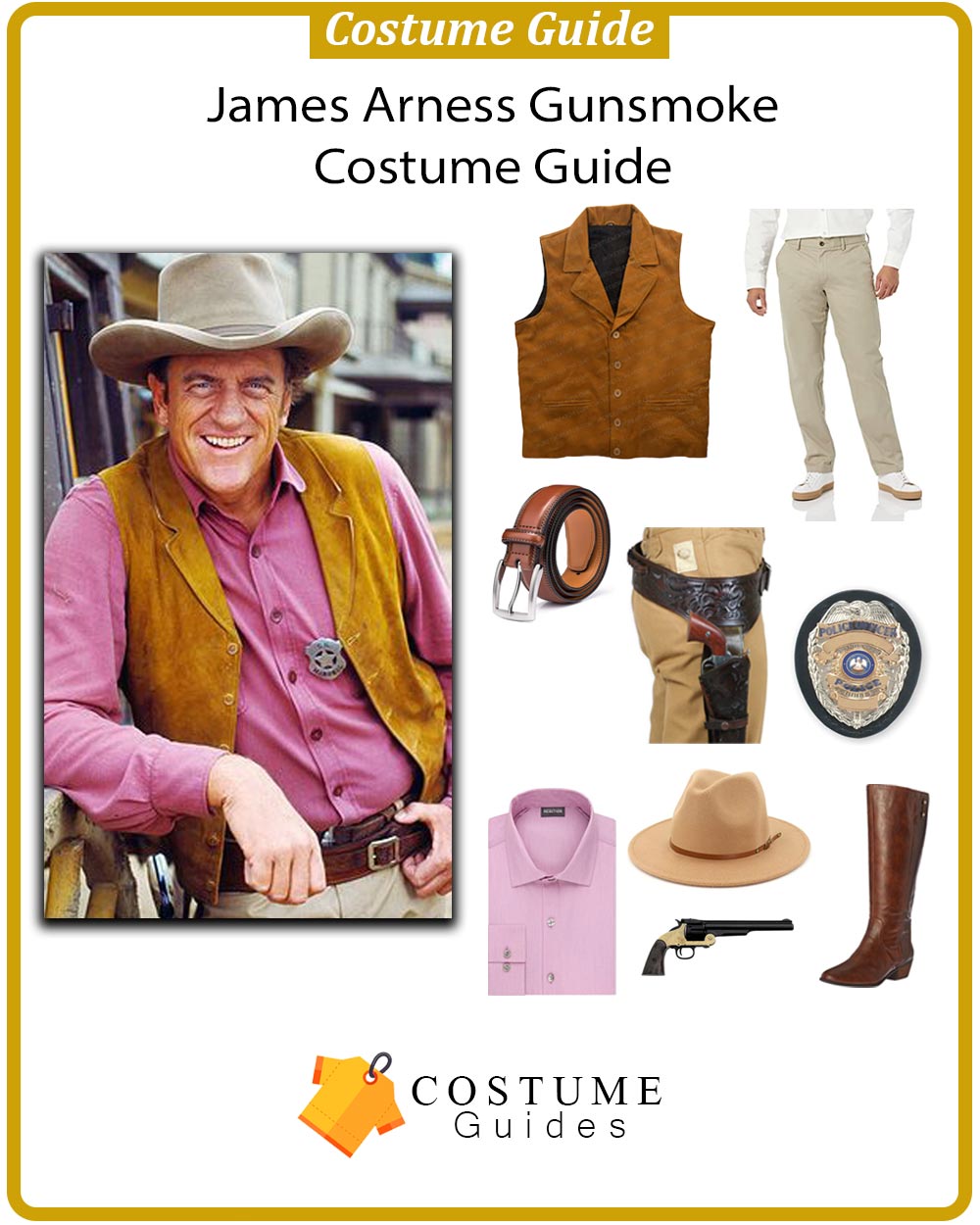 James Arness Gunsmoke Costume Guide