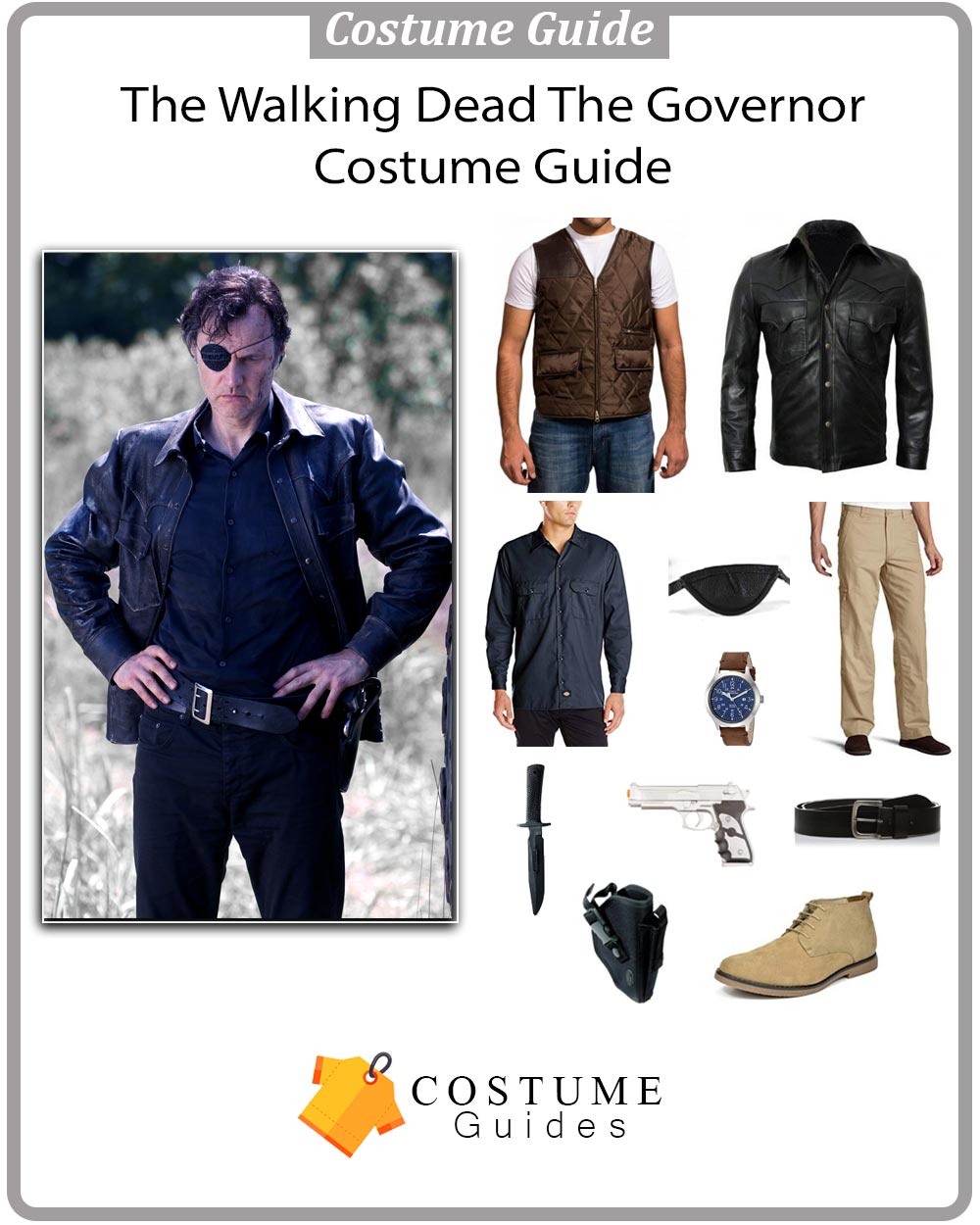 The Governor Walking Dead Costume Guide