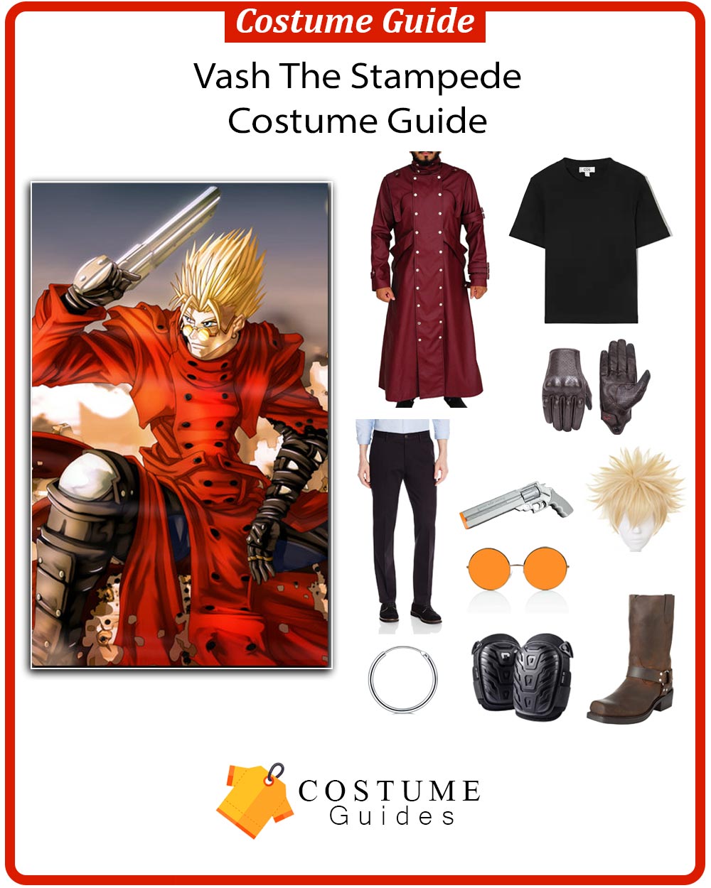 Vash The Stampede Trigun Badlands Rumble Costume Guide