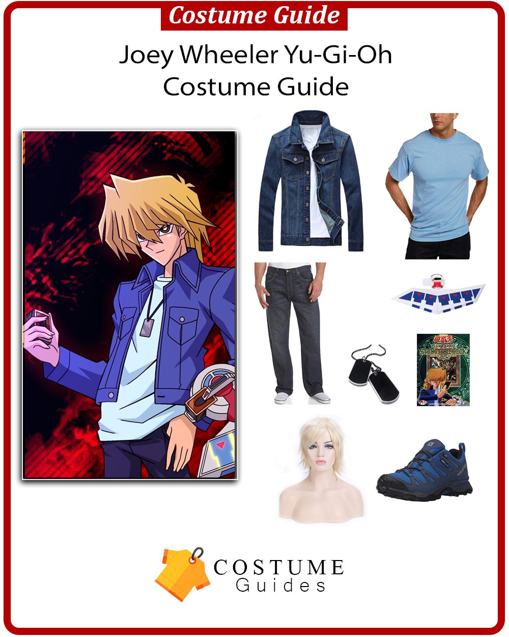 Joey Wheeler Yu-Gi-Oh Costume Guide