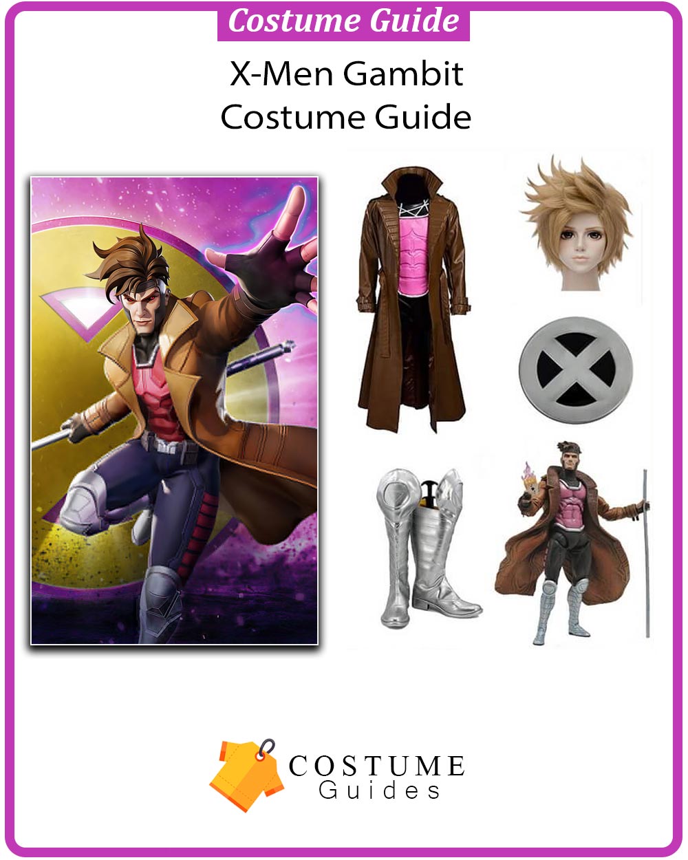 Gambit X-Men Costume Guide