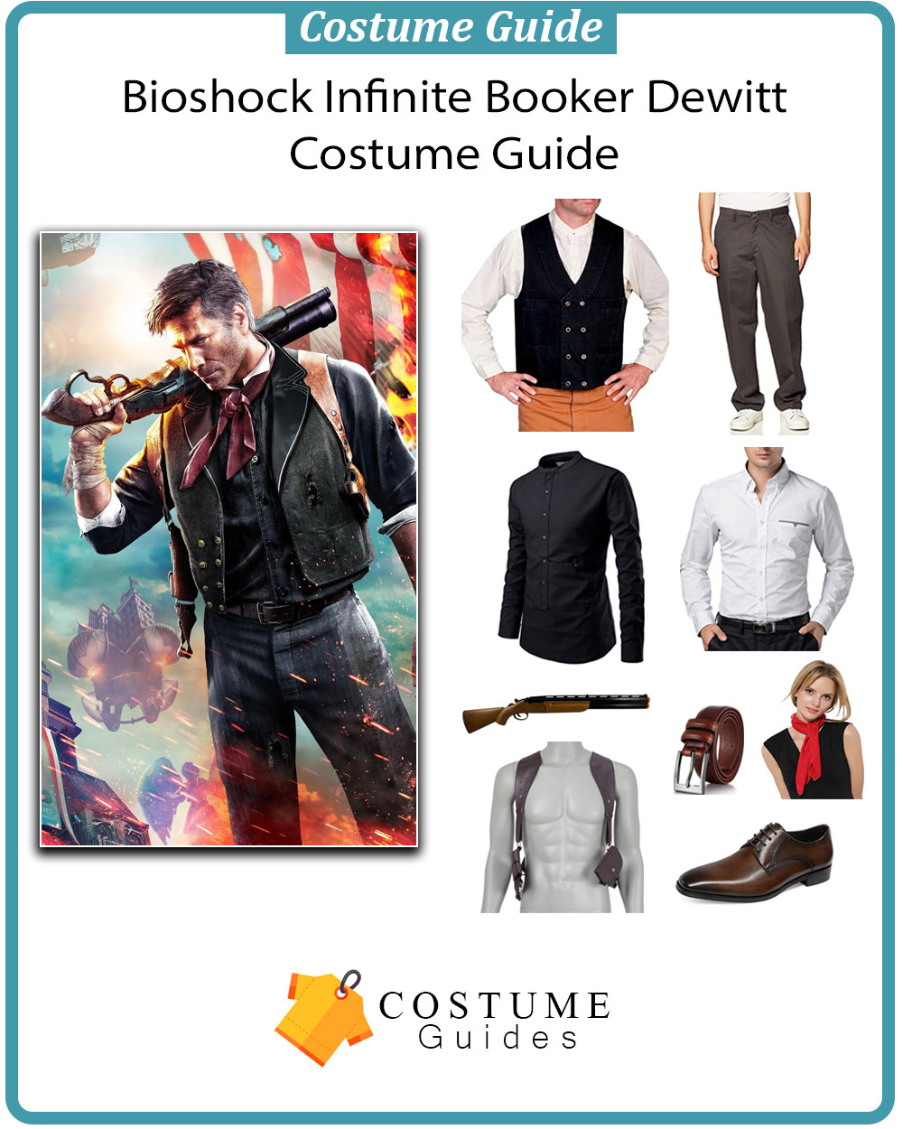 Bioshock Infinite Booker Dewitt Costume Guide