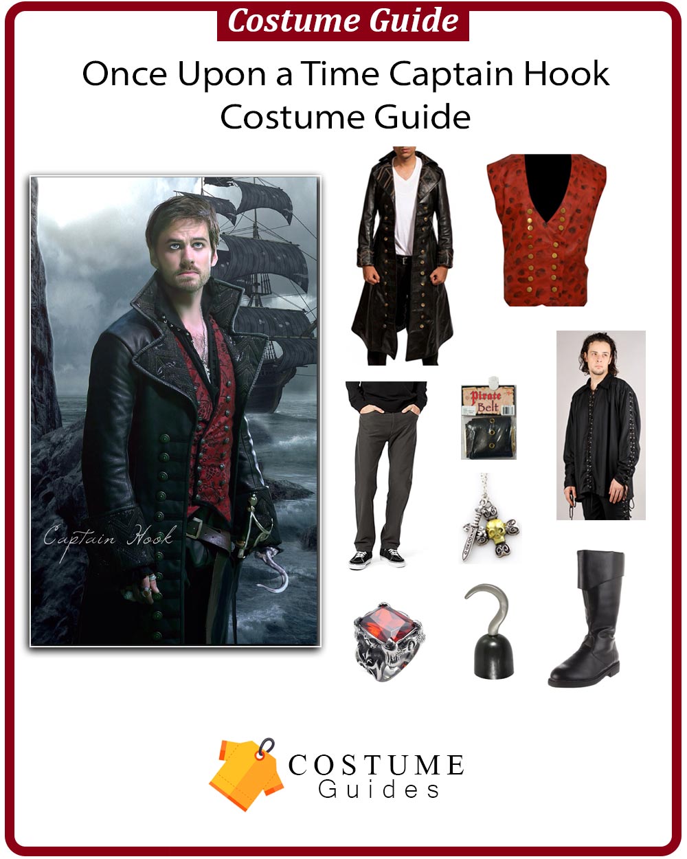 Captain Hook Once Upon a Time Costume Guide