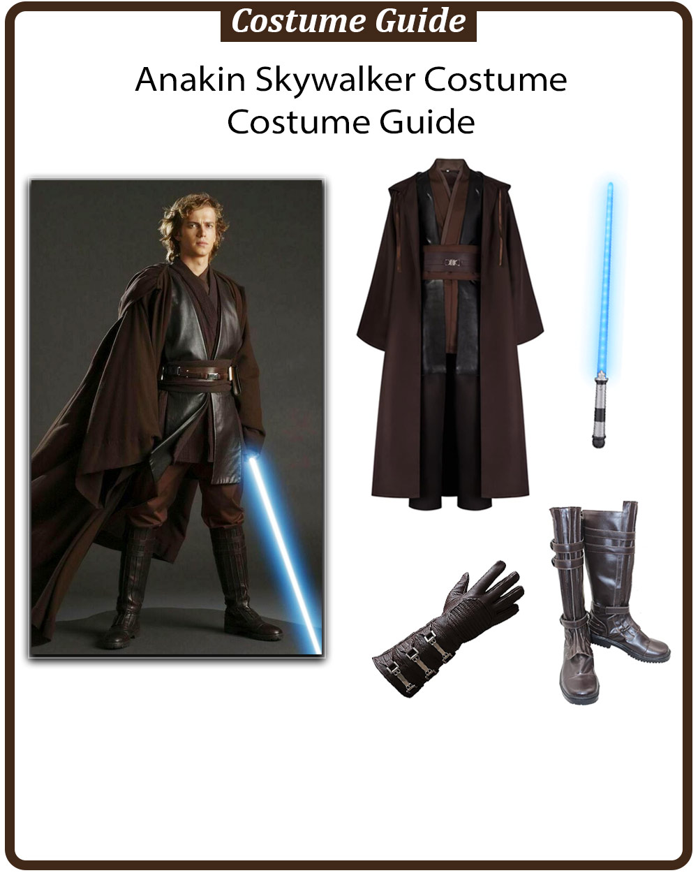 Star Wars Revenge of the Sith Anakin Skywalker Costume