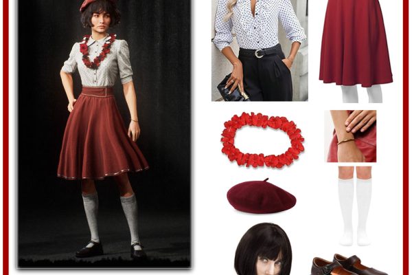 Sophie Clair Obscur Expedition 33 jacket detail