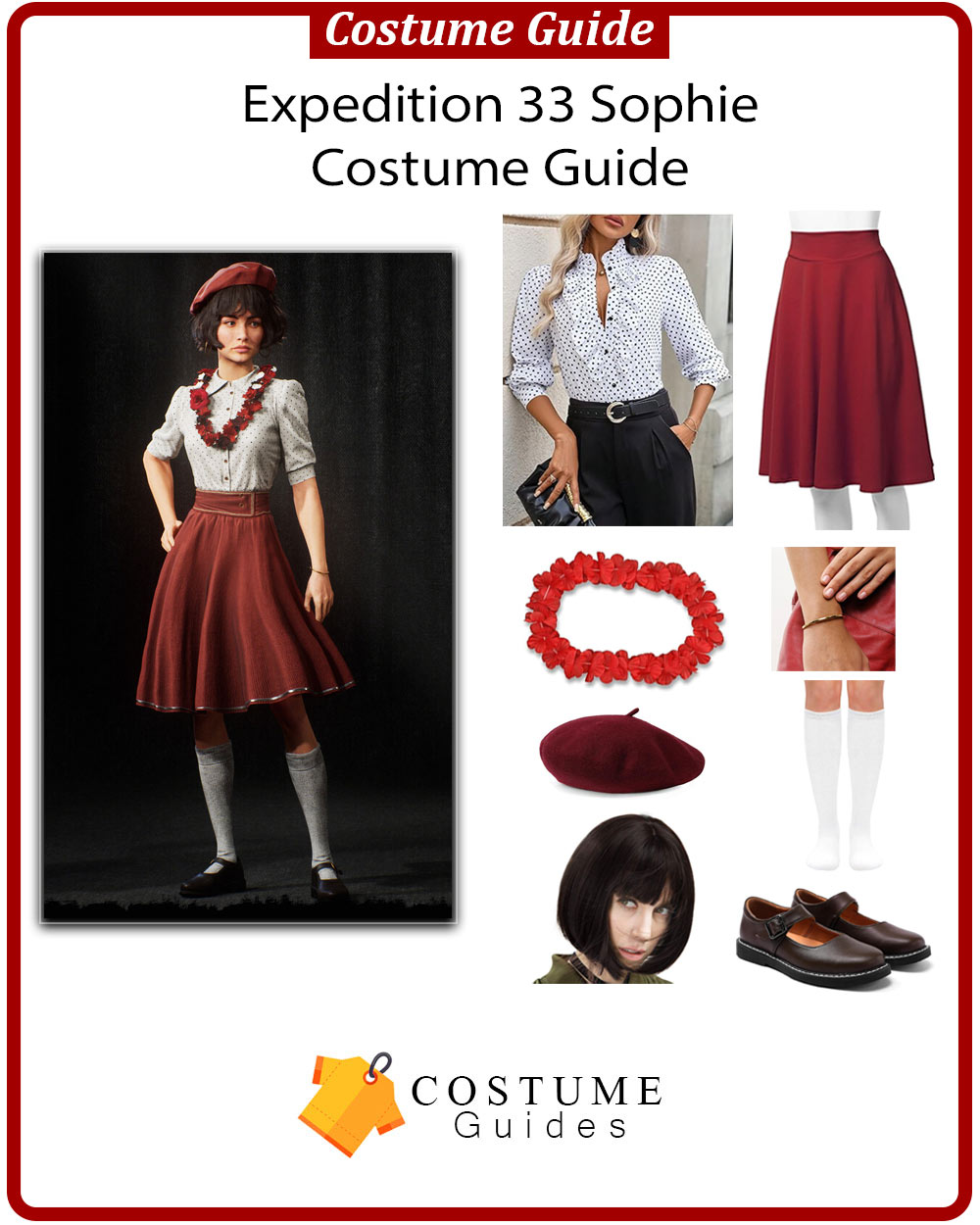 Sophie Clair Obscur Expedition 33 jacket detail