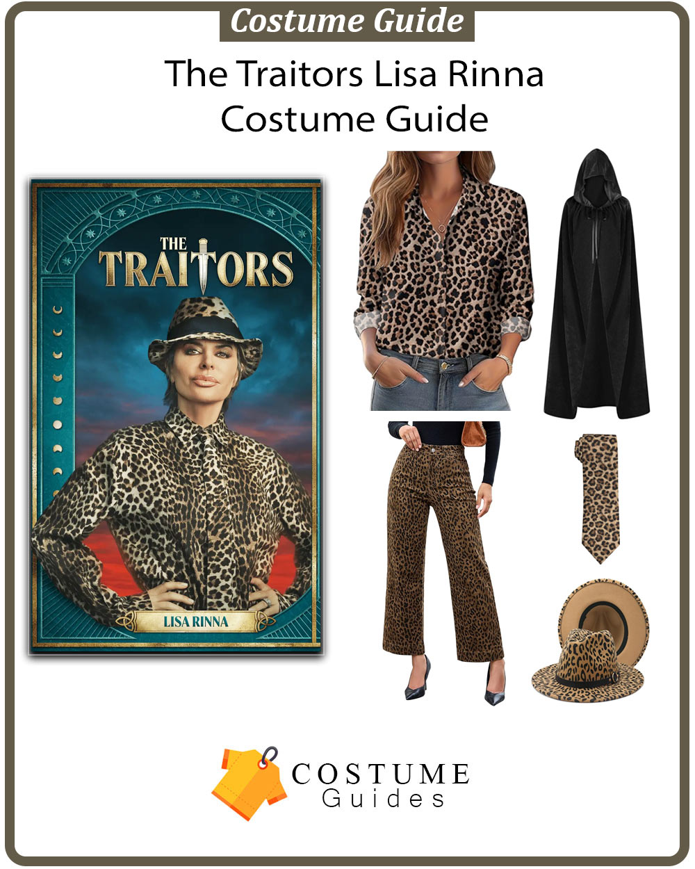 The Traitors Lisa Rinna costume look