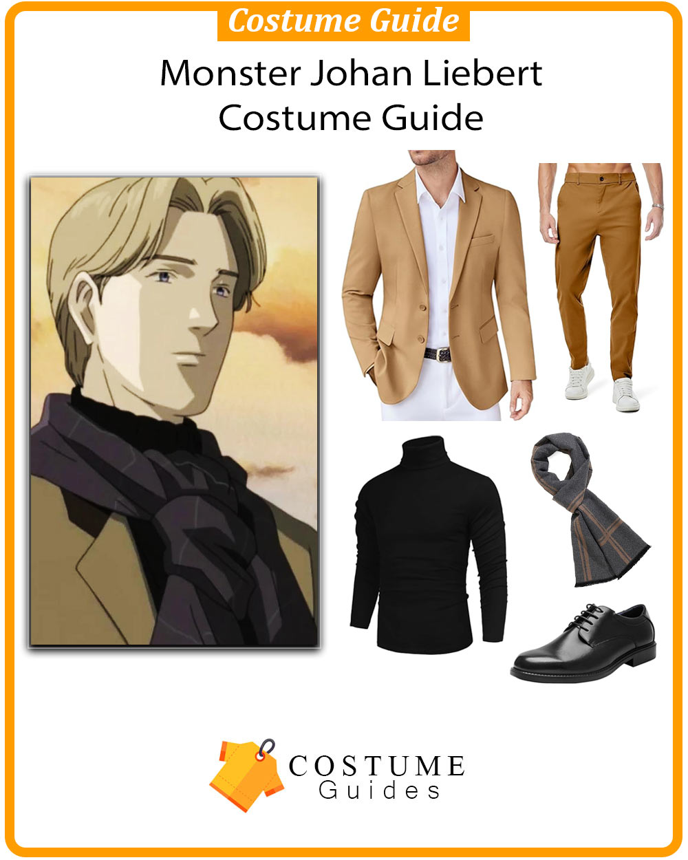 Johan Liebert cosplay Monster anime