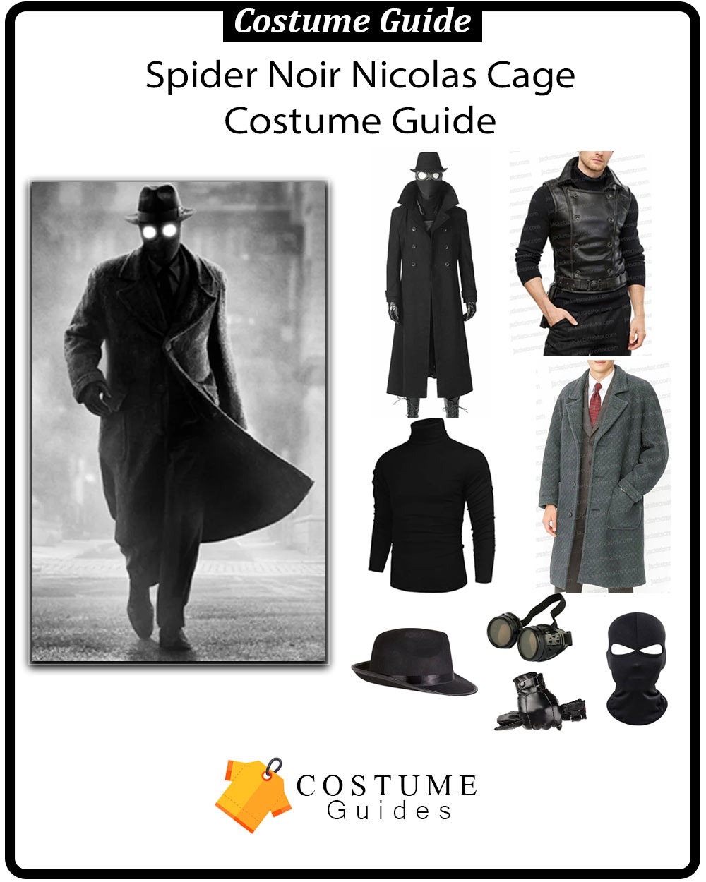 Nicolas Cage voice actor as Spider-Noir concep