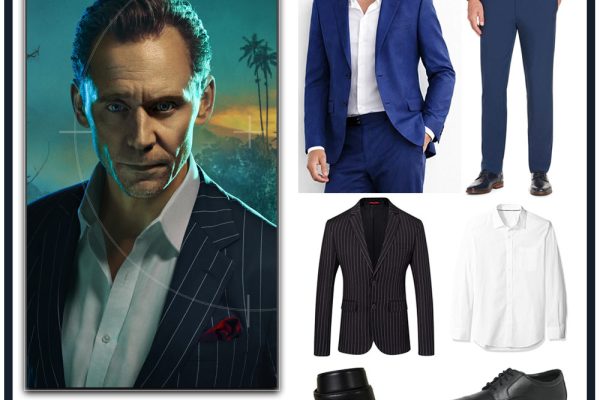 Jonathan Pine crisp white shirt outfit from The Night Manager