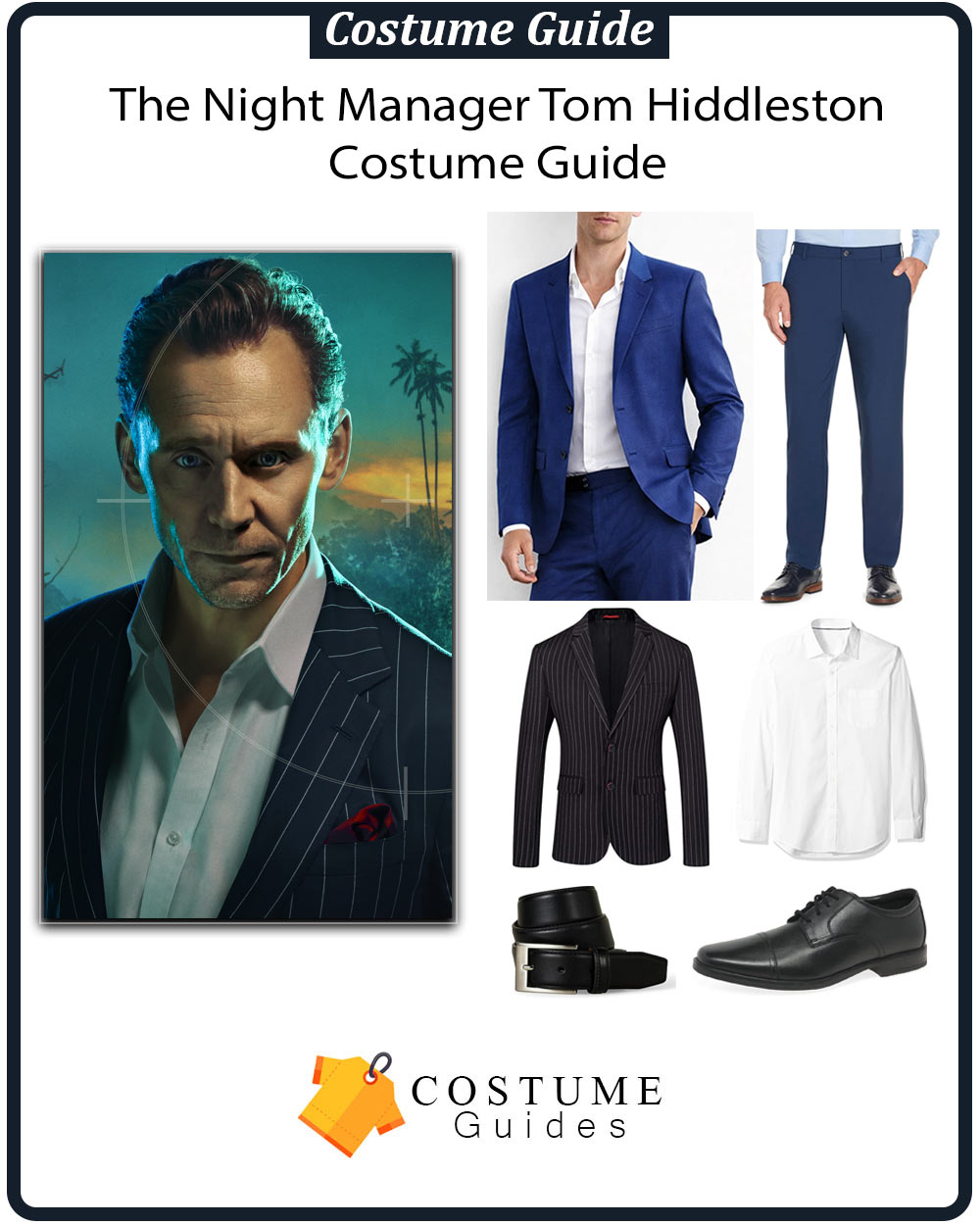 Jonathan Pine crisp white shirt outfit from The Night Manager