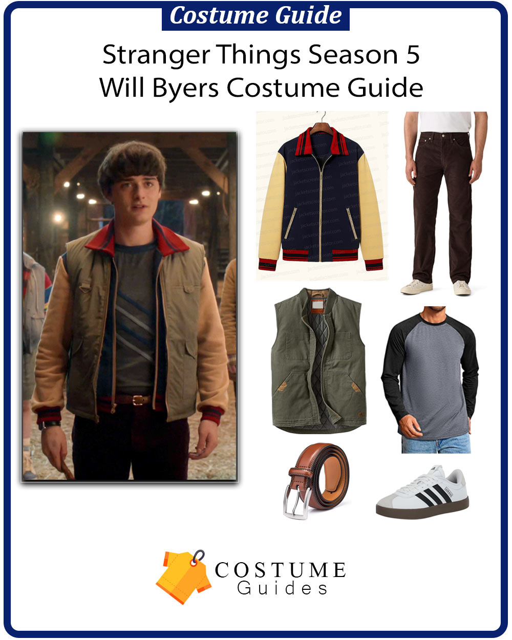 Will Byers sneakers and accessories
