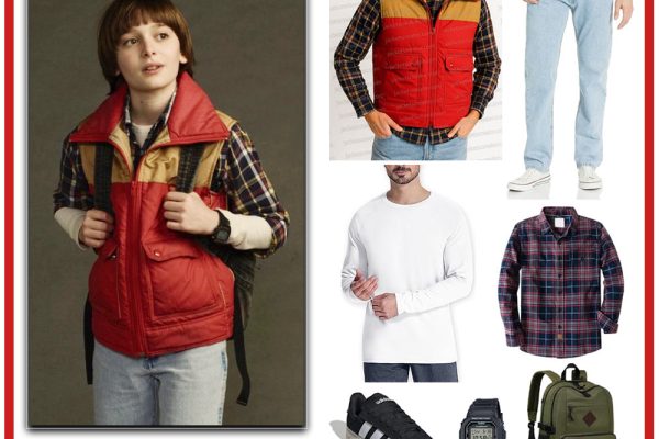 Stranger Things S05 Will Byers layered costume
