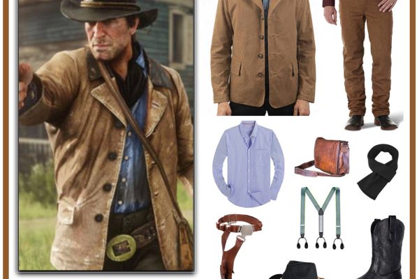 Arthur Morgan gunslinger outfit cosplay