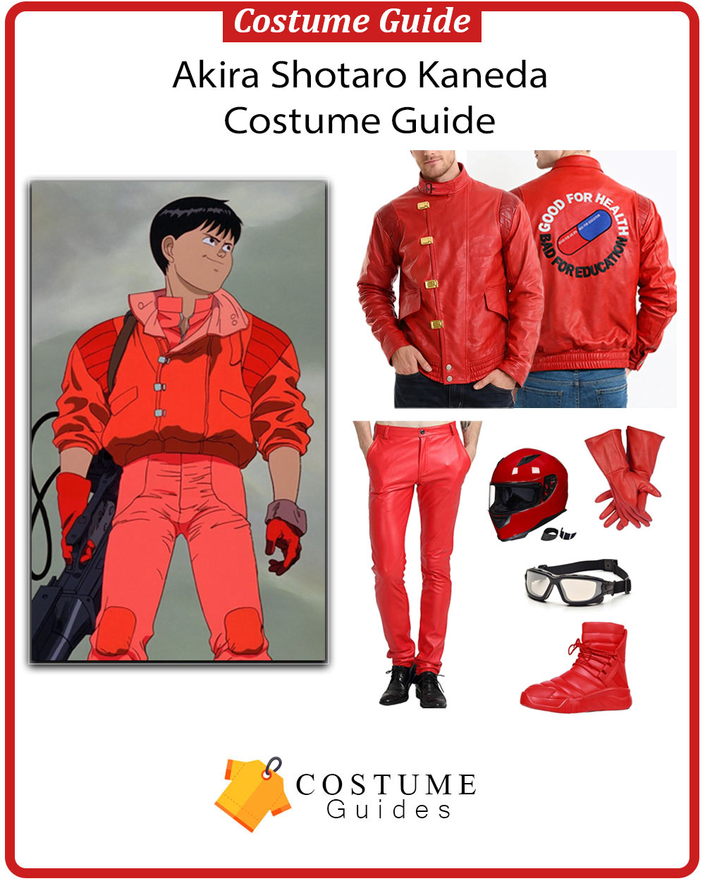 Akira Shotaro Kaneda capsule jacket biker outfit