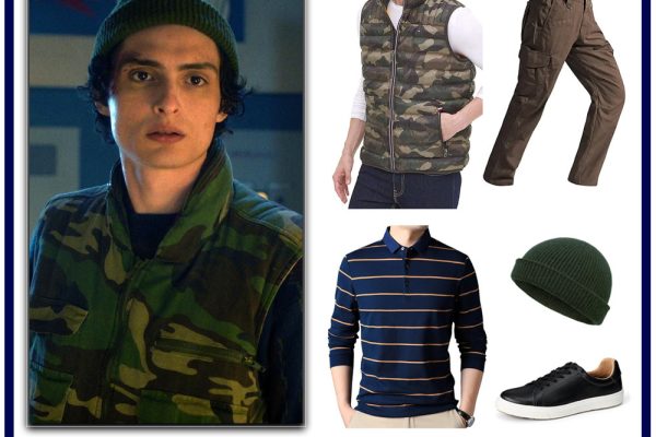 Mike Wheeler grey bomber jacket cosplay