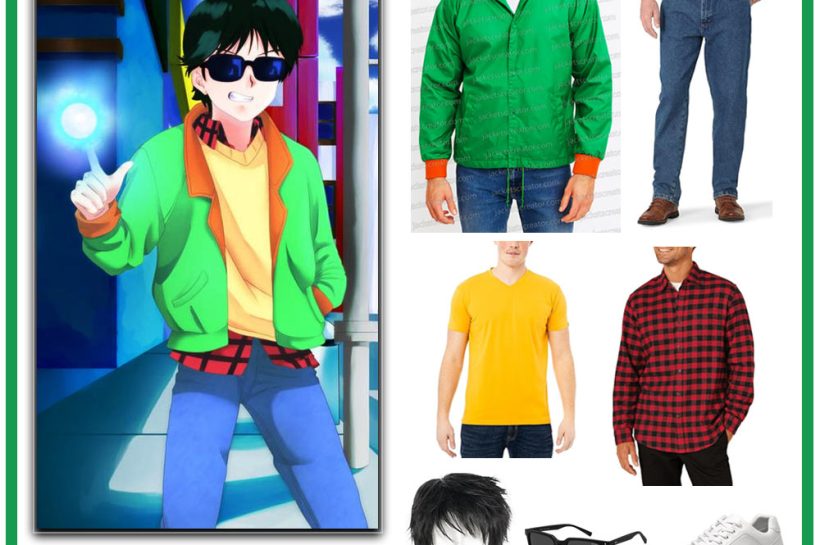 Yusuke Urameshi costume green uniform cosplay