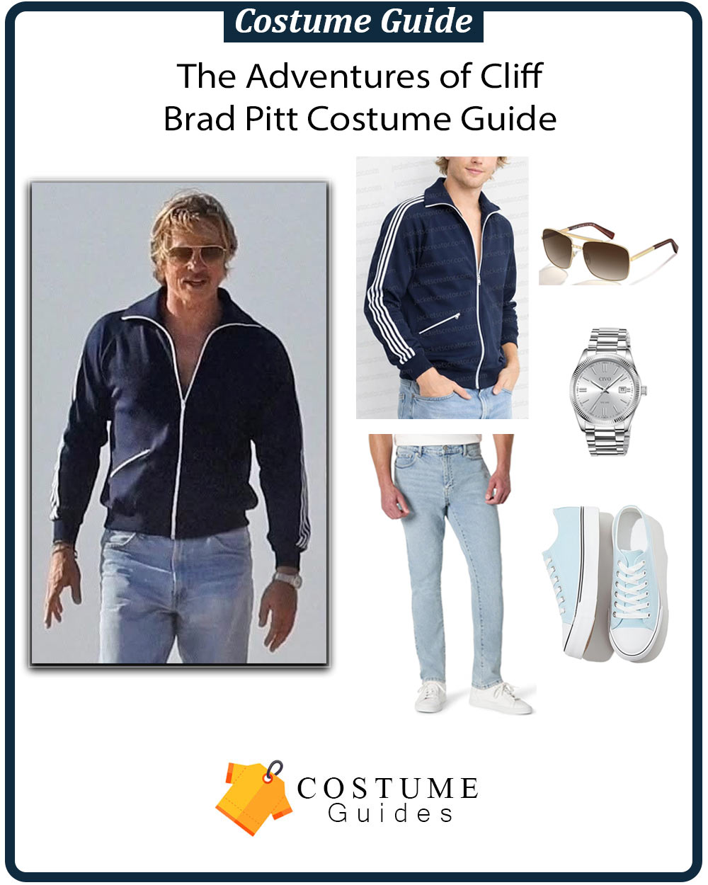 The Adventures of Cliff Booth Brad Pitt