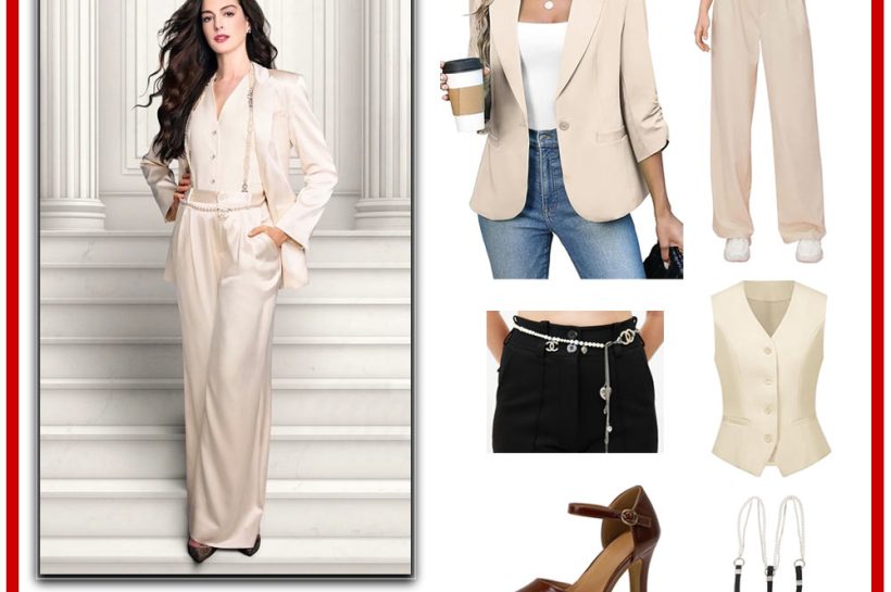 Anne Hathaway Devil Wears Prada 2 costume Andy Sachs outfit