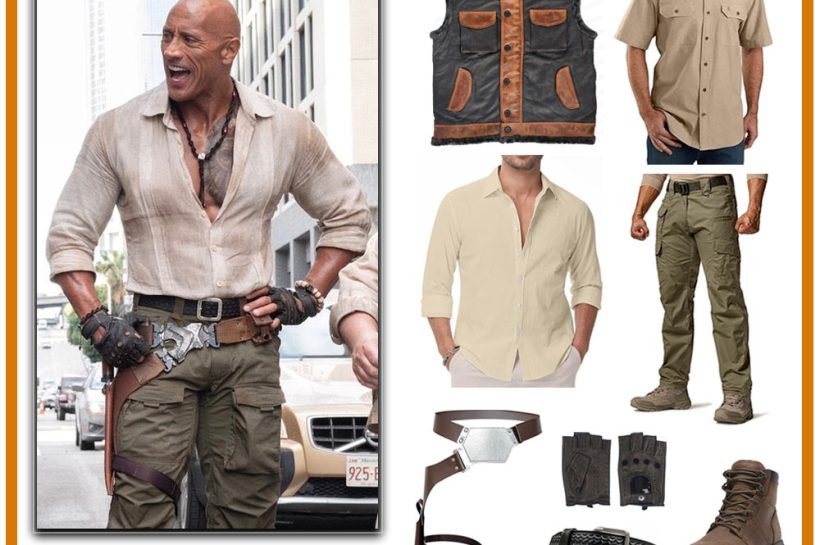 Dr Smolder Bravestone costume Jumanji outfit