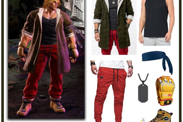 Street Fighter 6 Ken Masters cosplay costume