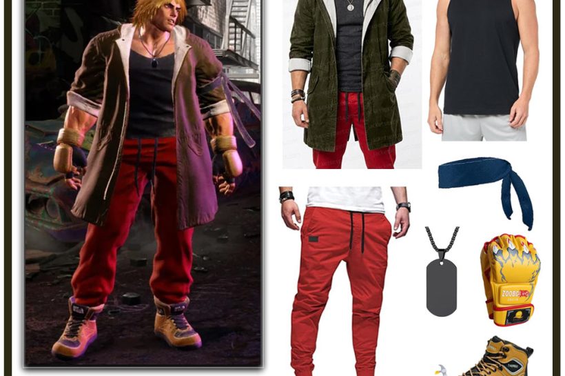 Street Fighter 6 Ken Masters cosplay costume