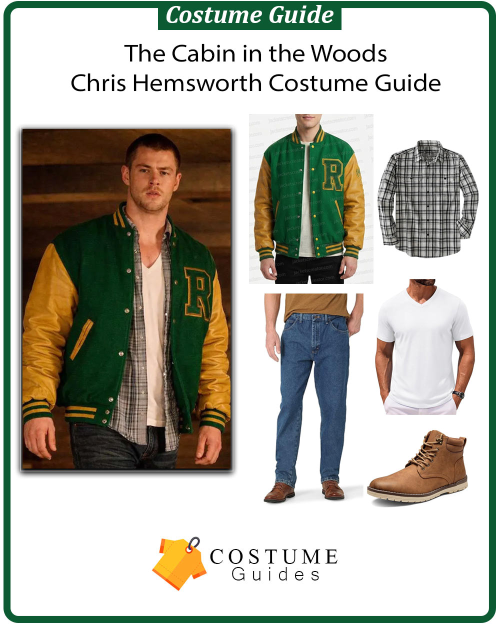 The Cabin in the Woods Chris Hemsworth costume guide outfit