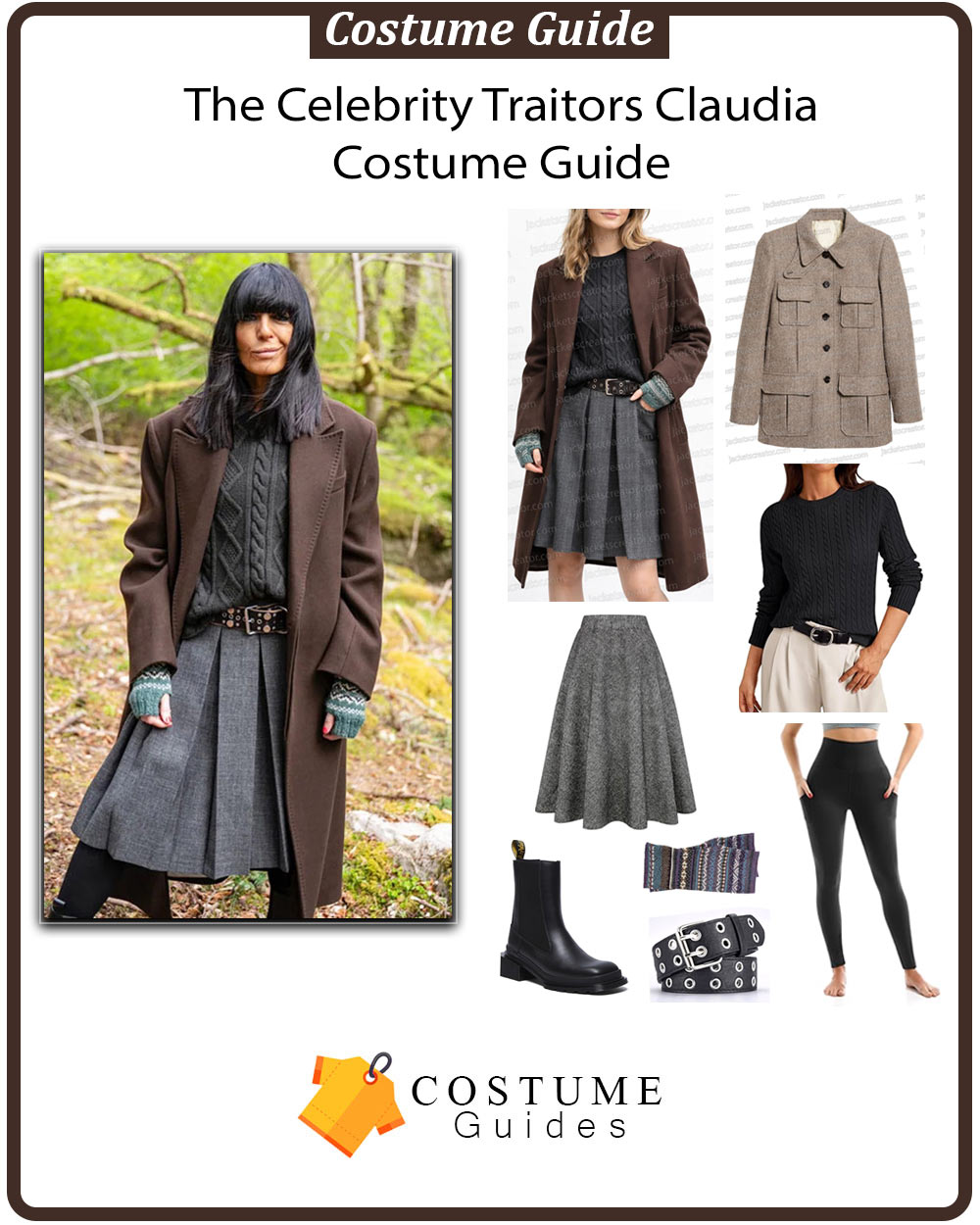 Claudia Winkleman Traitors host costume guide