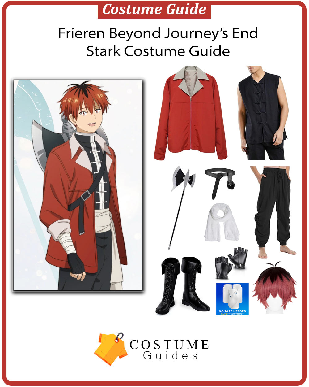 Stark cosplay from Frieren Beyond Journey's End