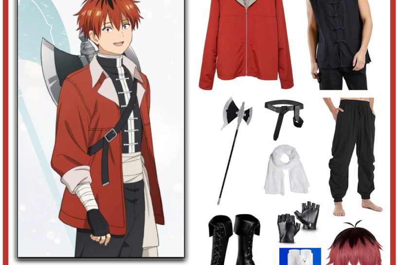 Frieren Stark costume guide cosplay outfit