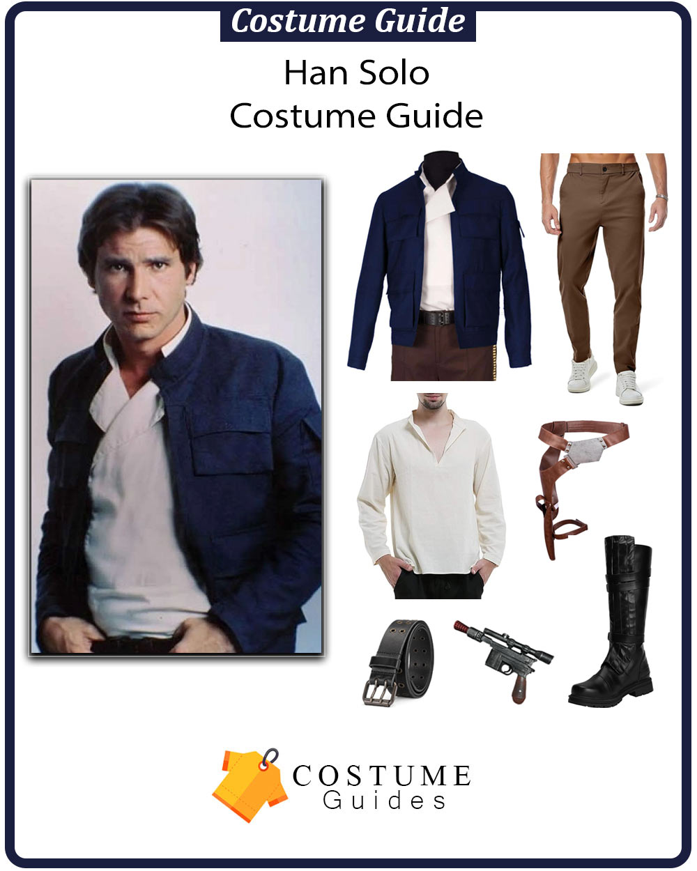 Classic Star Wars Han Solo costume tutorial