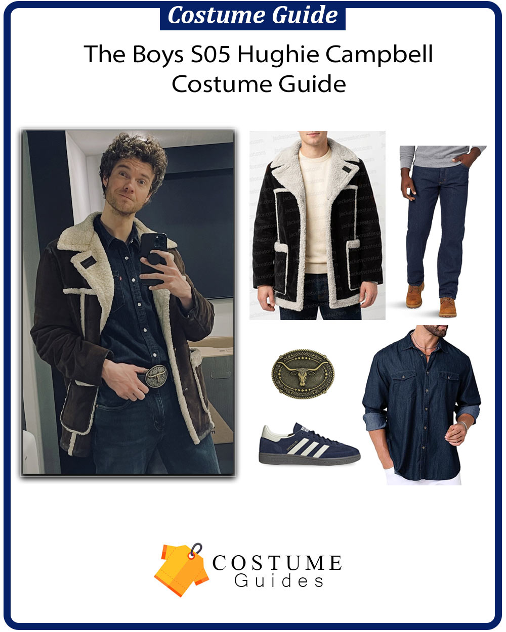Jack Quaid Hughie Campbell cosplay outfit guide