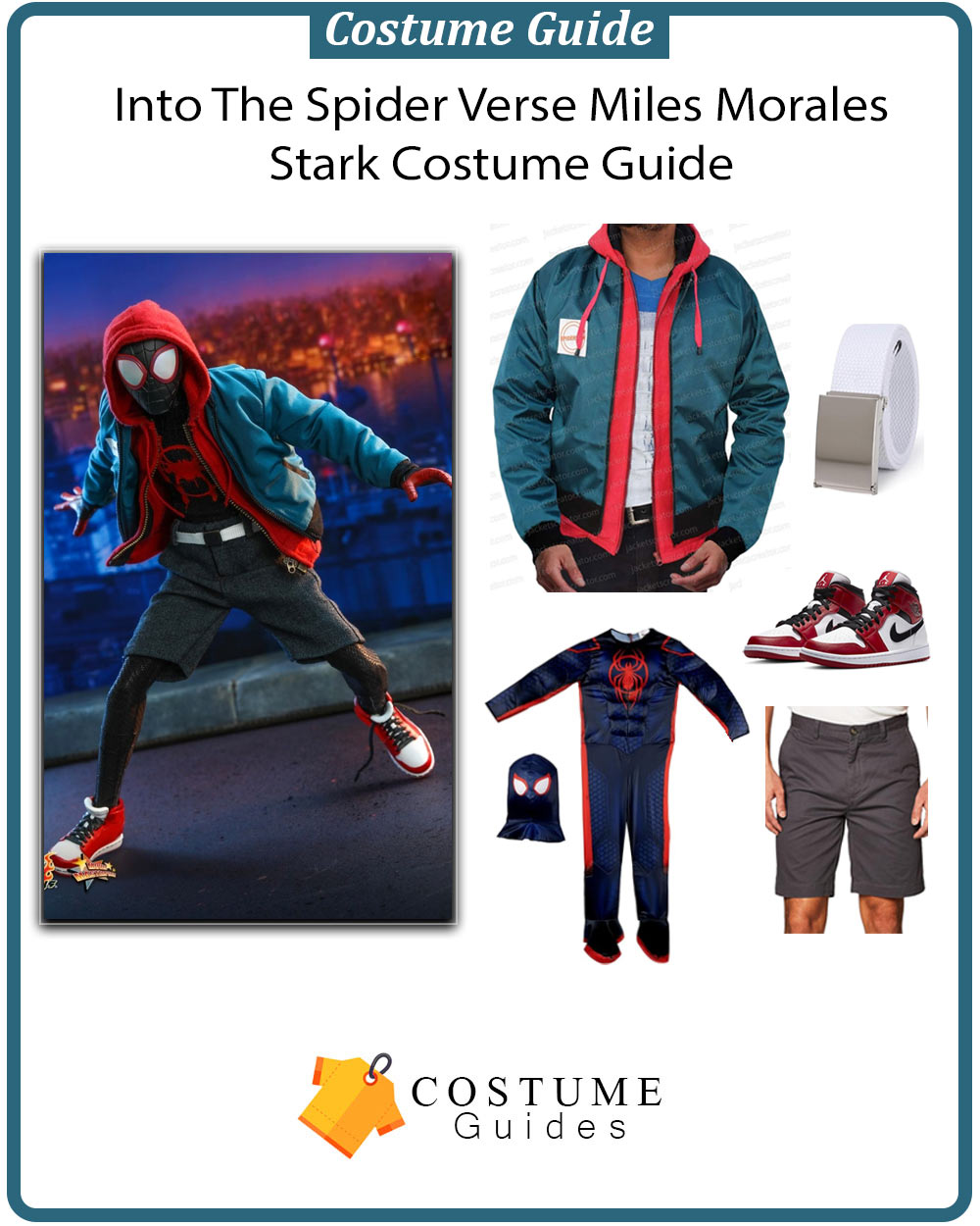 Miles Morales Spider-Man costume from Into the Spider-Verse