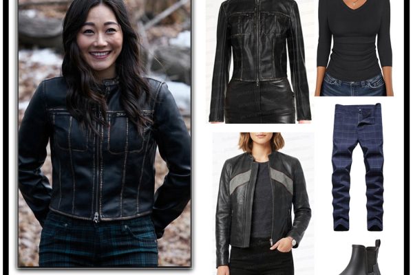Kimiko Miyashiro leather jacket cosplay outfit