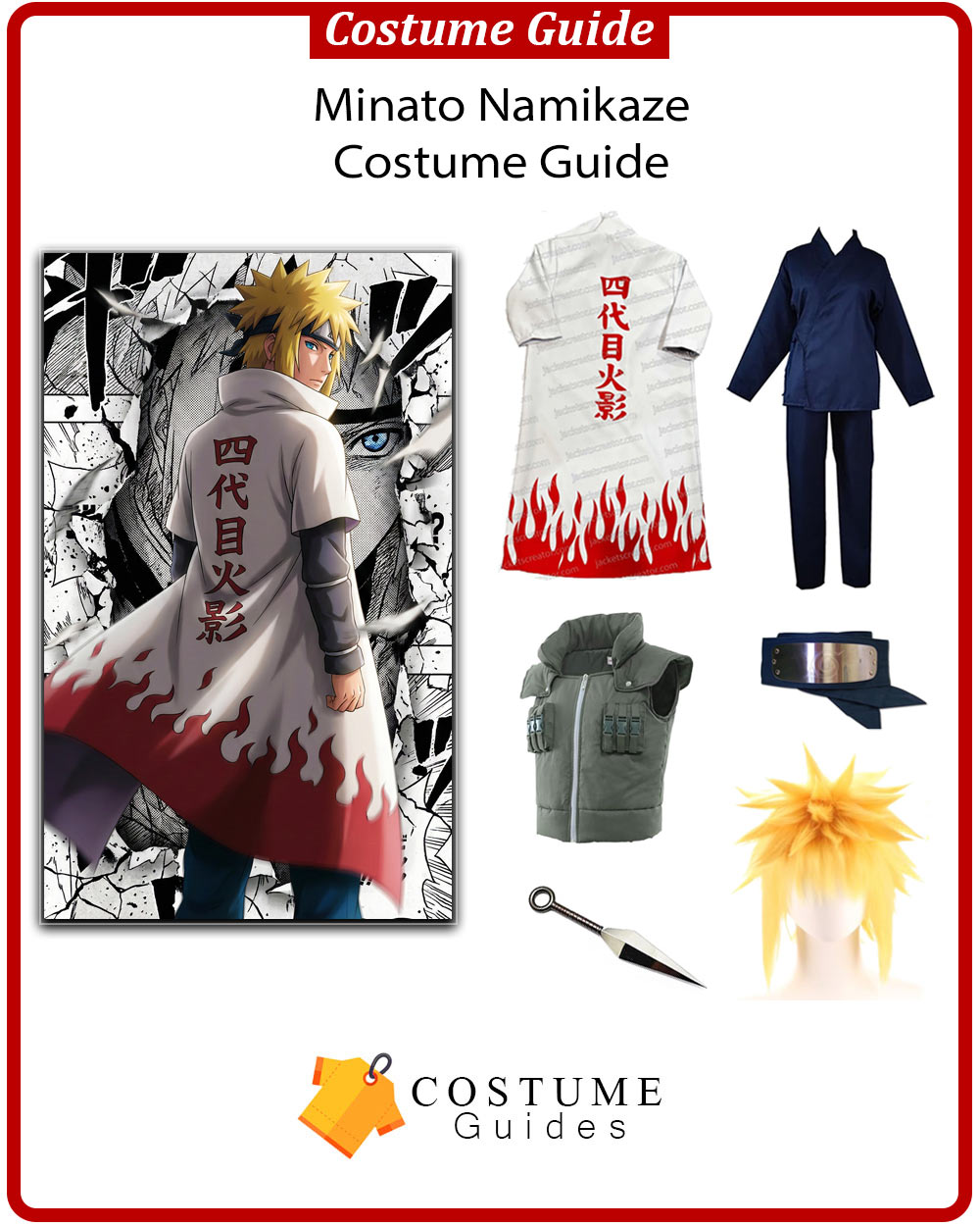 Fourth Hokage Minato cosplay outfit guide