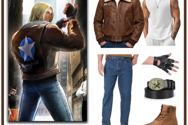 Terry Bogard red vest and cap cosplay guide