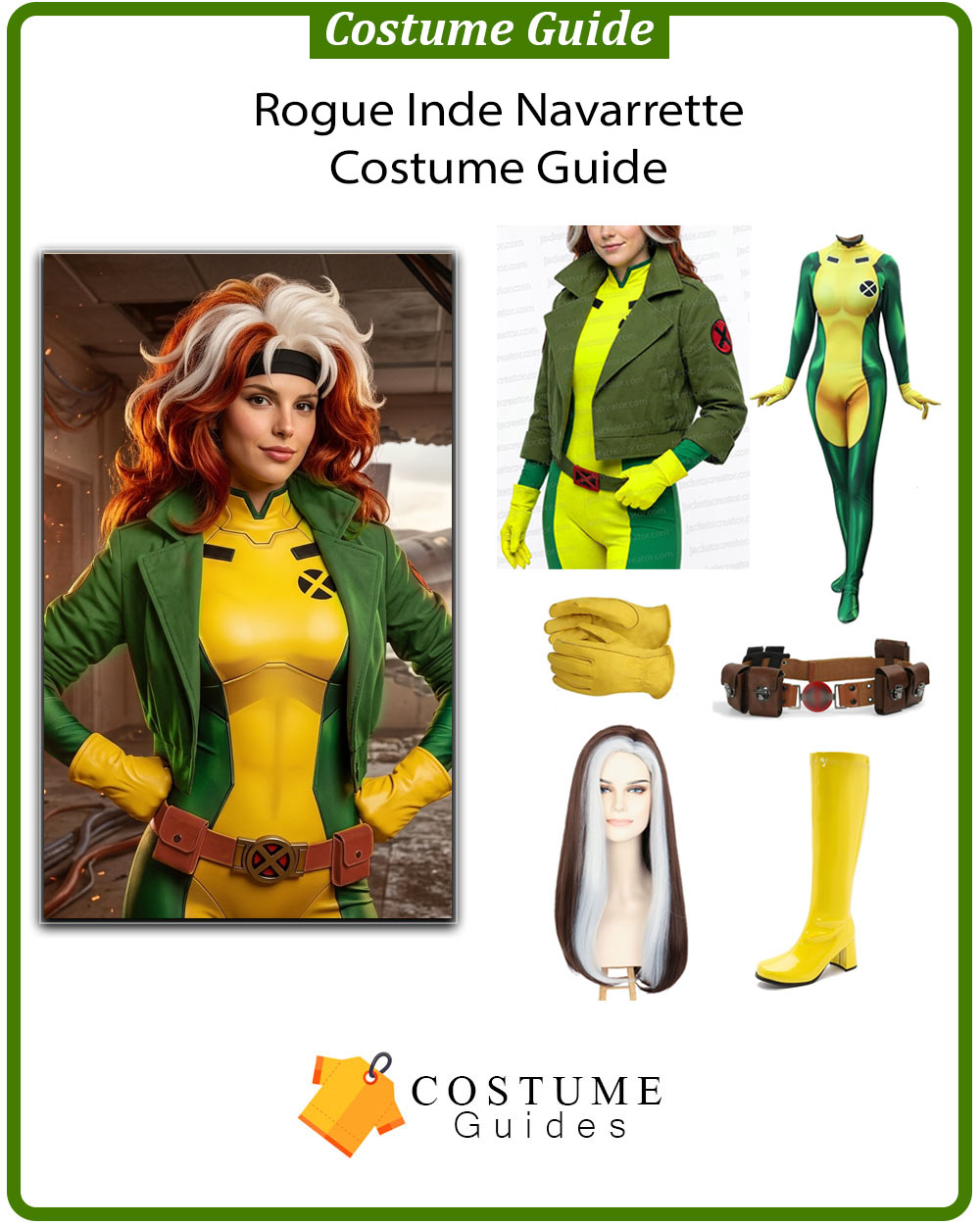 Inde Navarrette Rogue X-Men costume concept