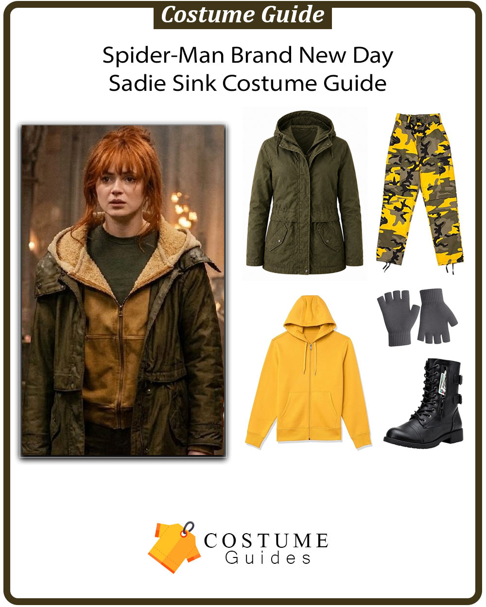 Sadie Sink Jean Grey green jacket costume