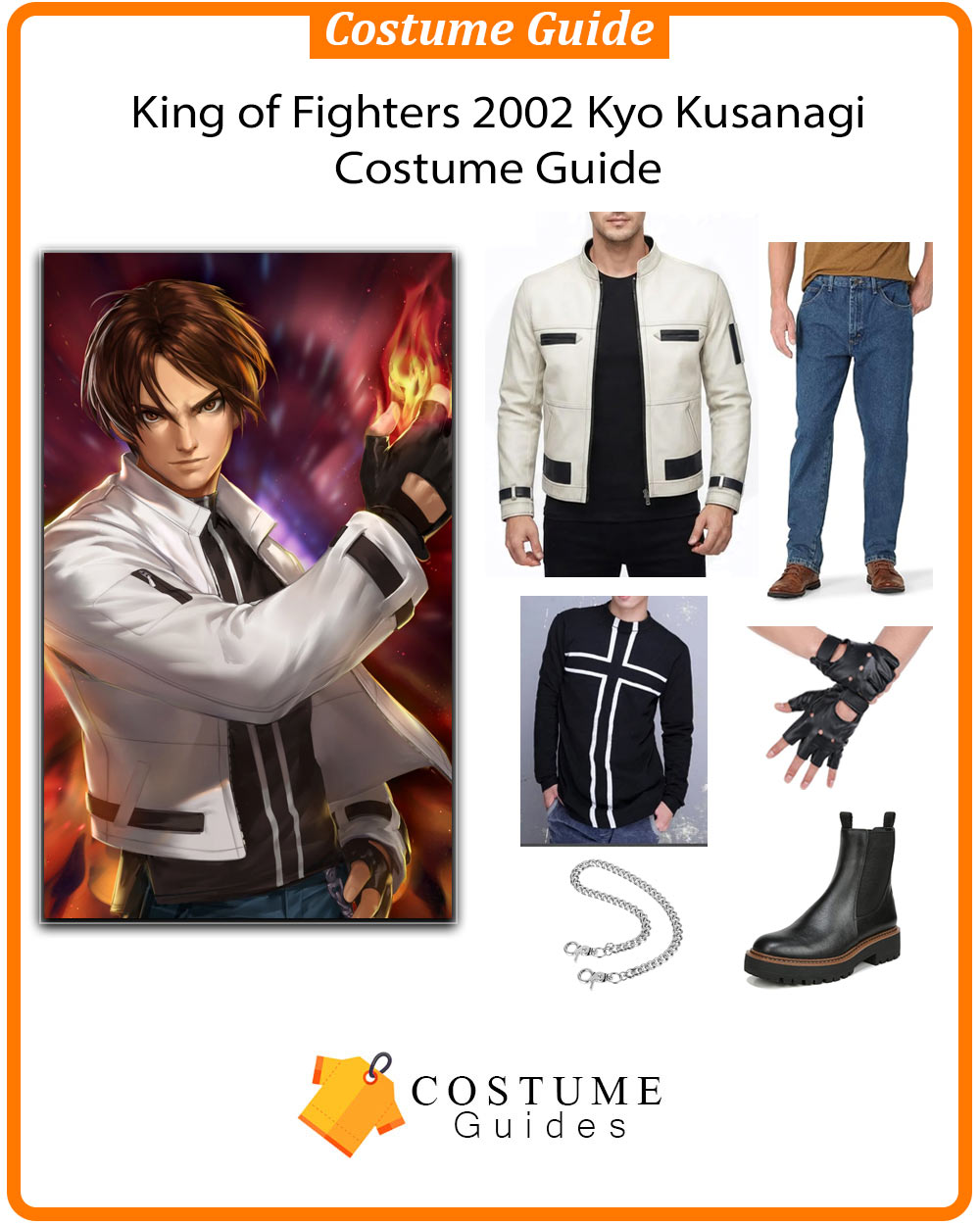 King of Fighters 2002 Kyo Kusanagi costume