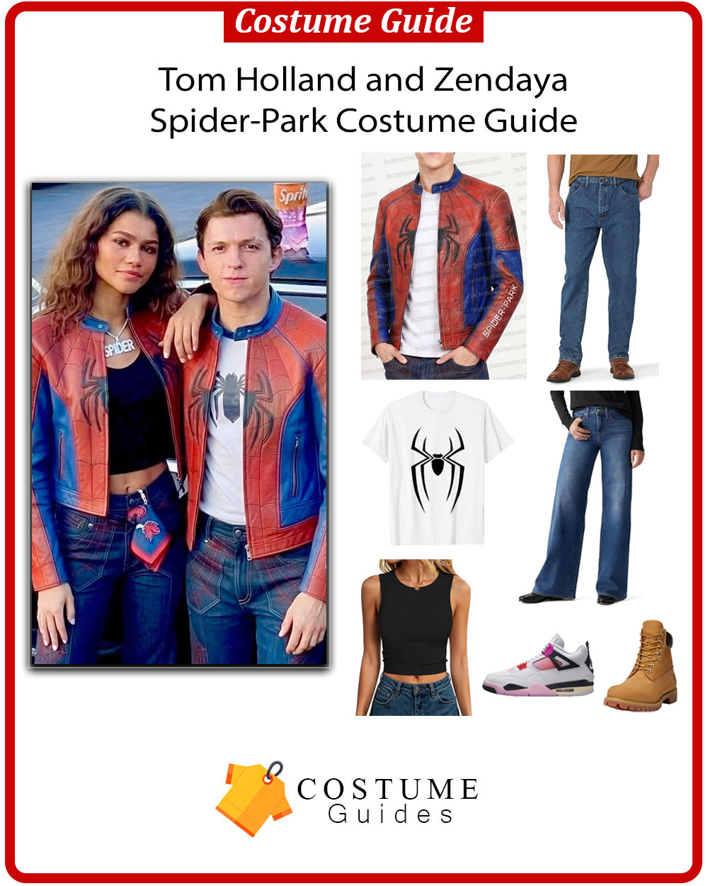 Tom Holland and Zendaya Spider-Park costume guide